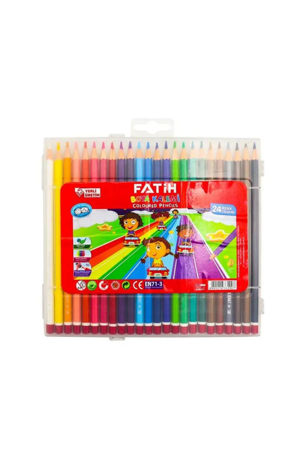 Fatih-Pet Fatih 24 Renk Çantalı Kuru Boya 33290