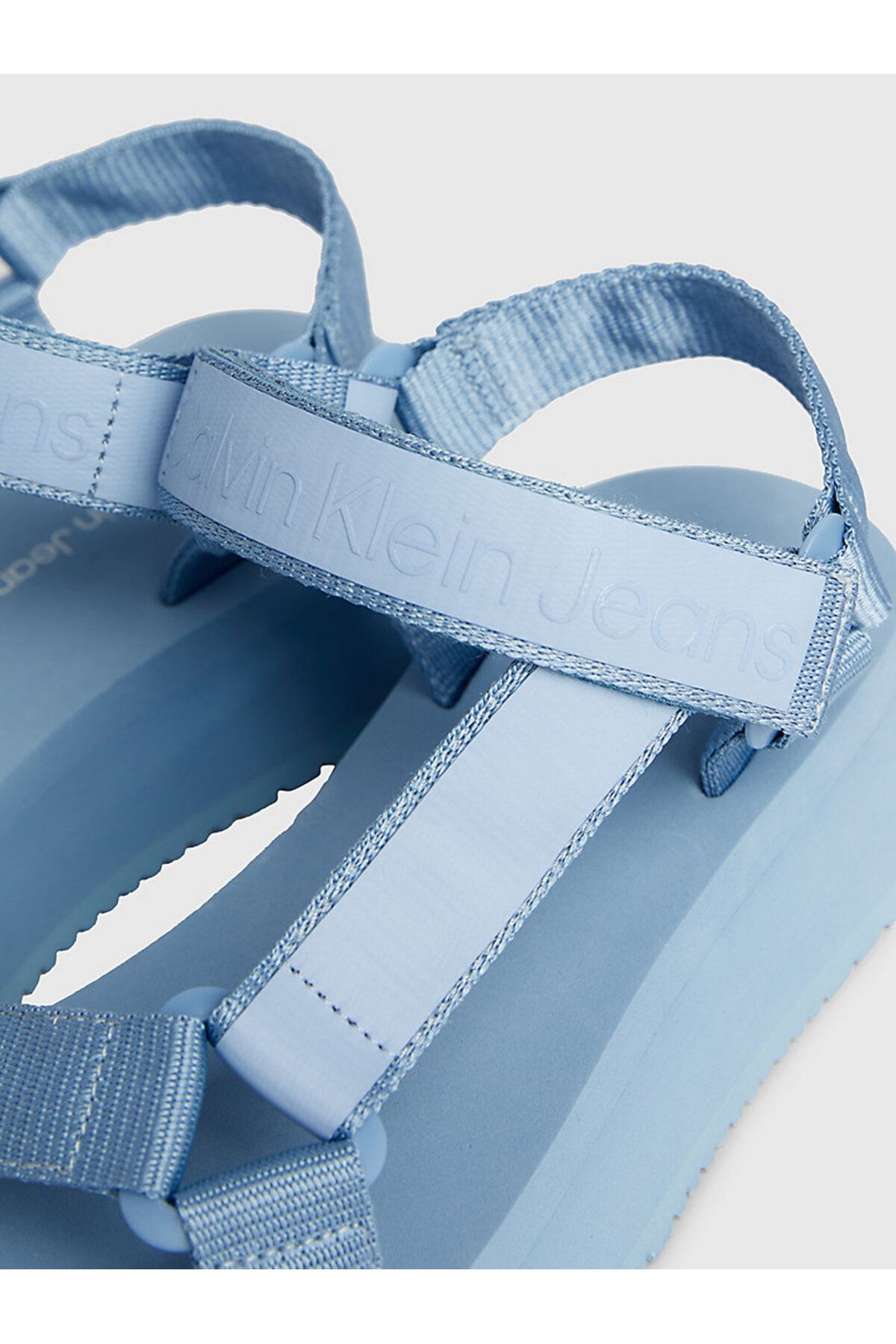 صندل آبی زنانه Velcro Wewnbing DC اورجینال Calvin Klein