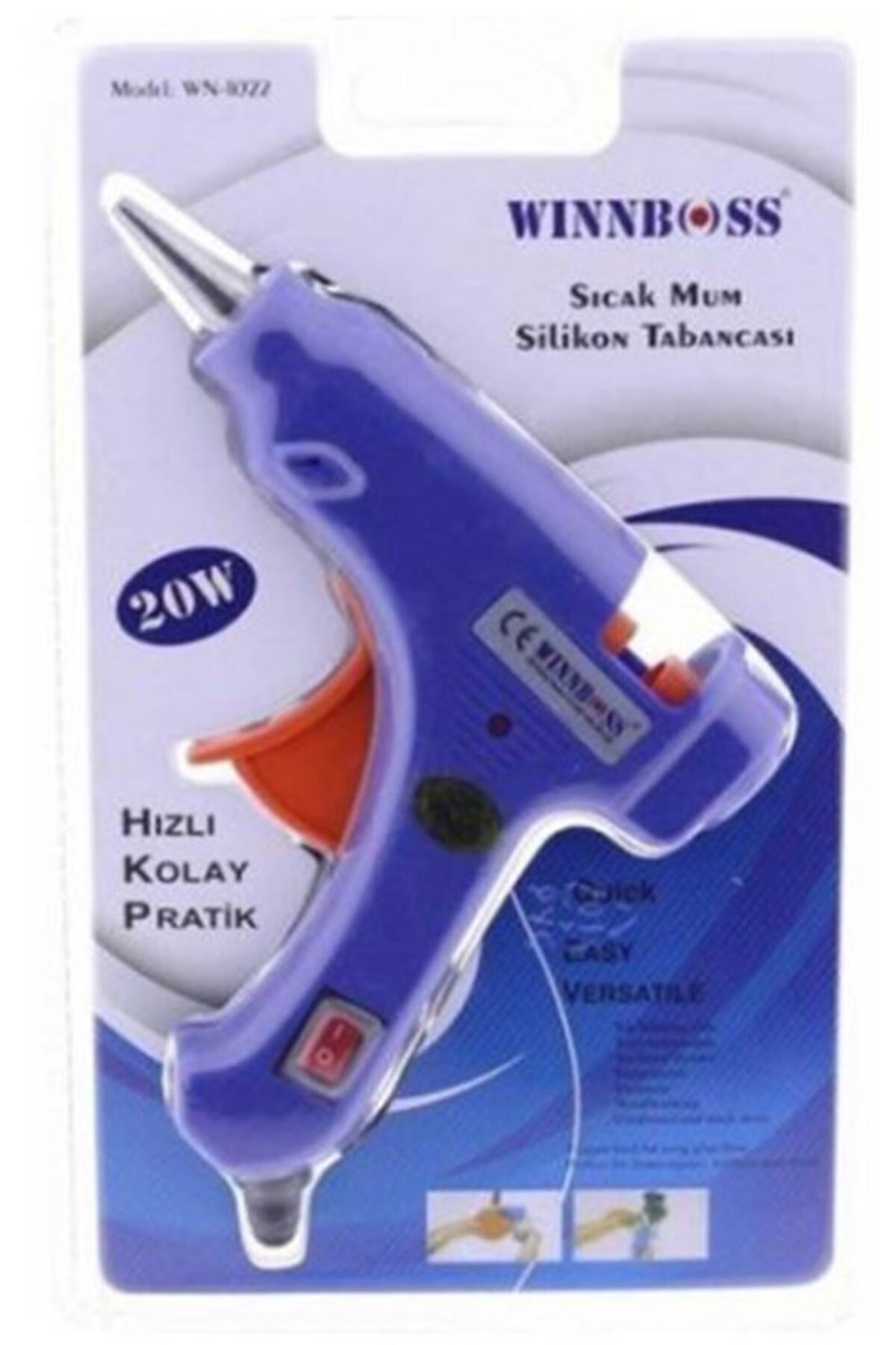 Genel Markalar Marka: Winnboss Sıcak Silikon Tabancası 20 Watt Kategori: Masaüstü Organizer