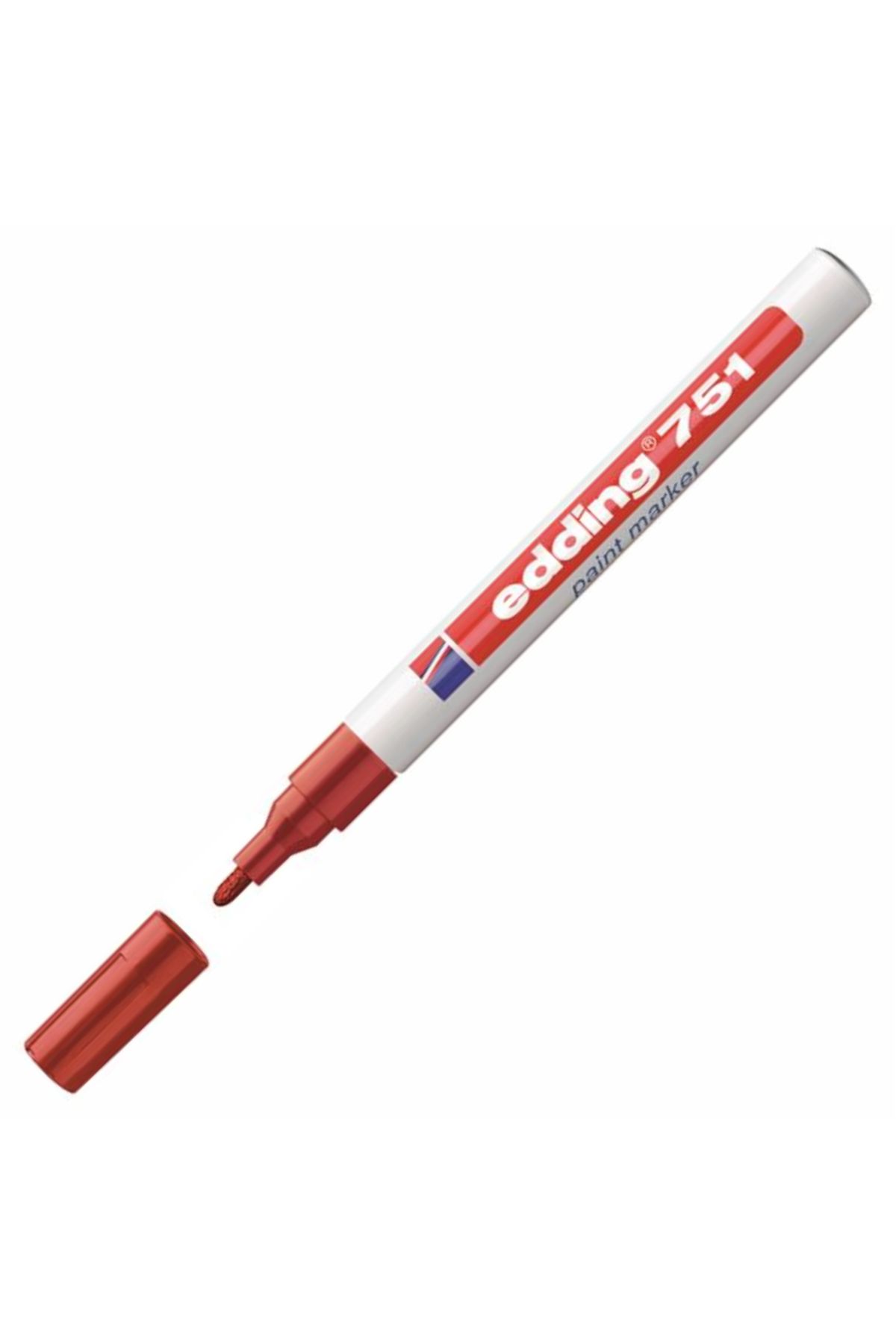 Edding-751-02 أقلام ماركر حمراء موديل 2