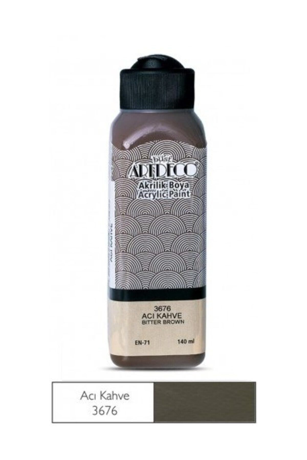 Artdeco Akrilik Boya 140 ml Acı Kahve 070r-3676