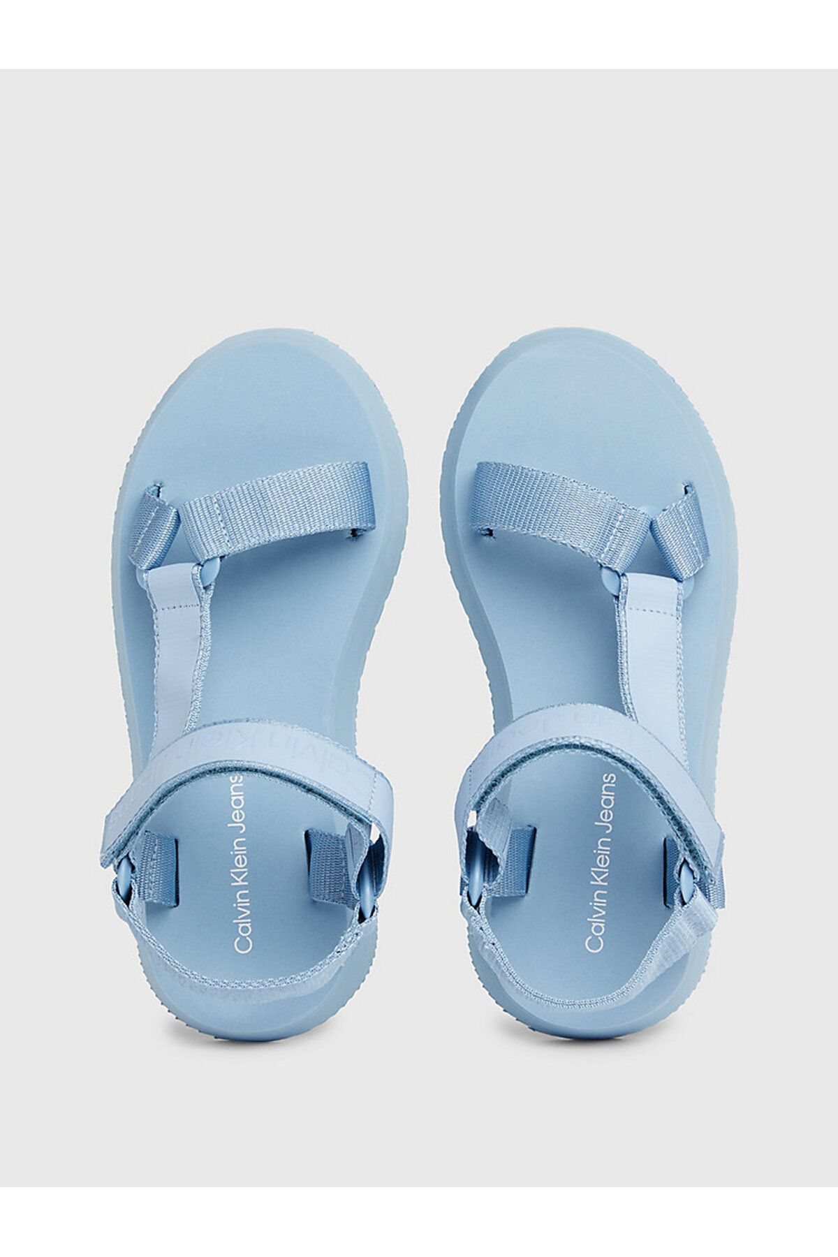 صندل آبی زنانه Velcro Wewnbing DC اورجینال Calvin Klein