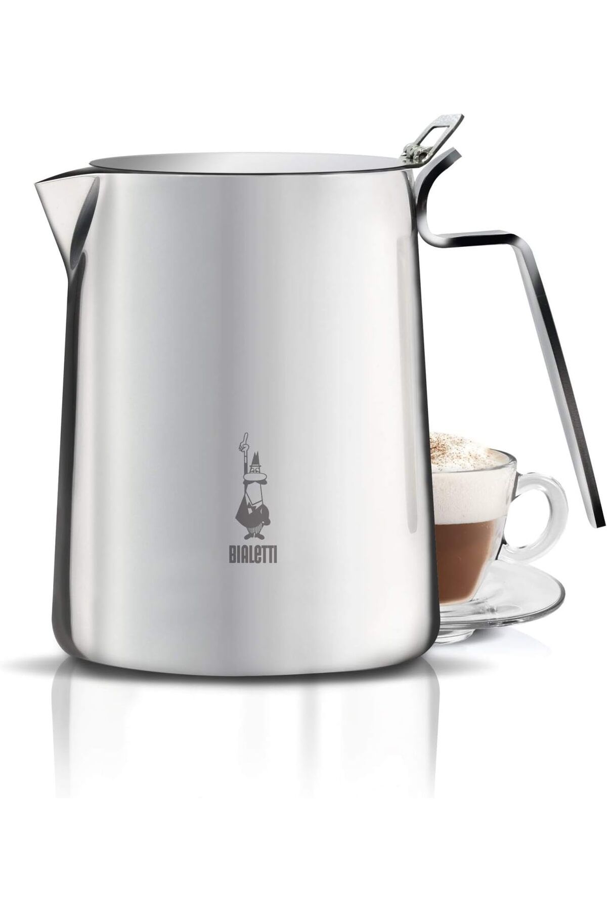 يلتر-Shpy 1807 Bricco Milk Jug - الفولاذ المقاوم للصدأ والفضة، 50 سم، 30x20x15 سم gxtr 1030188 1