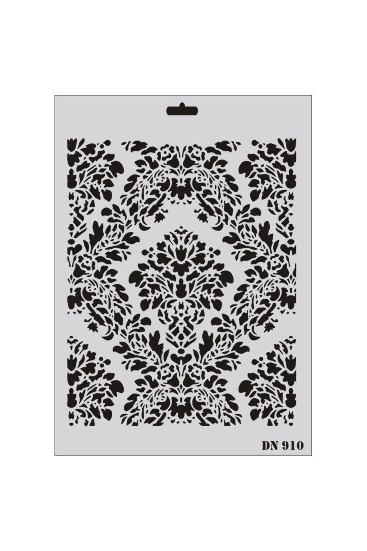 molli Rich Dantel Seri DN-910 Stencil 35x25 cm
