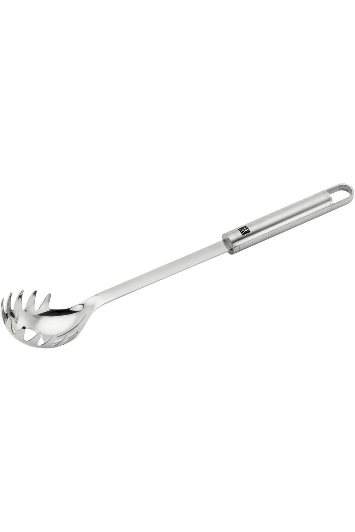 STOREMAX cmllashop Pro Makarna Kepçesi, Metalik Gri, 18/10 Paslanmaz Çelik, 33 cm 542093