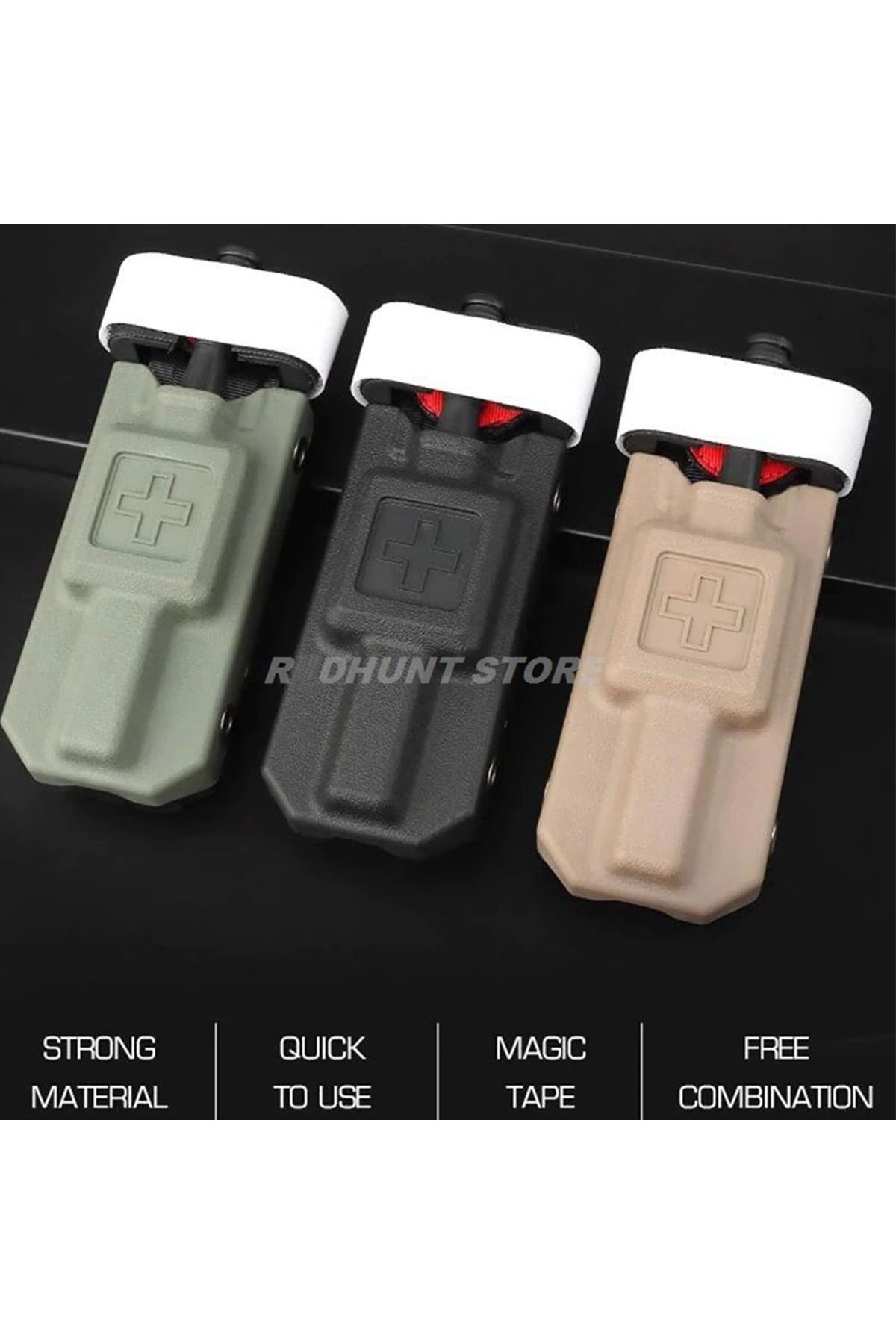 Astüm Askeri Malzeme-Turnike Kydex Set - Multicam Case 2