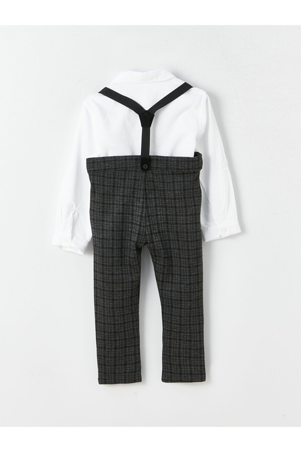 LC Waikiki-Lcw Plaid Patterned Baby Boy 3 Piece Set 2