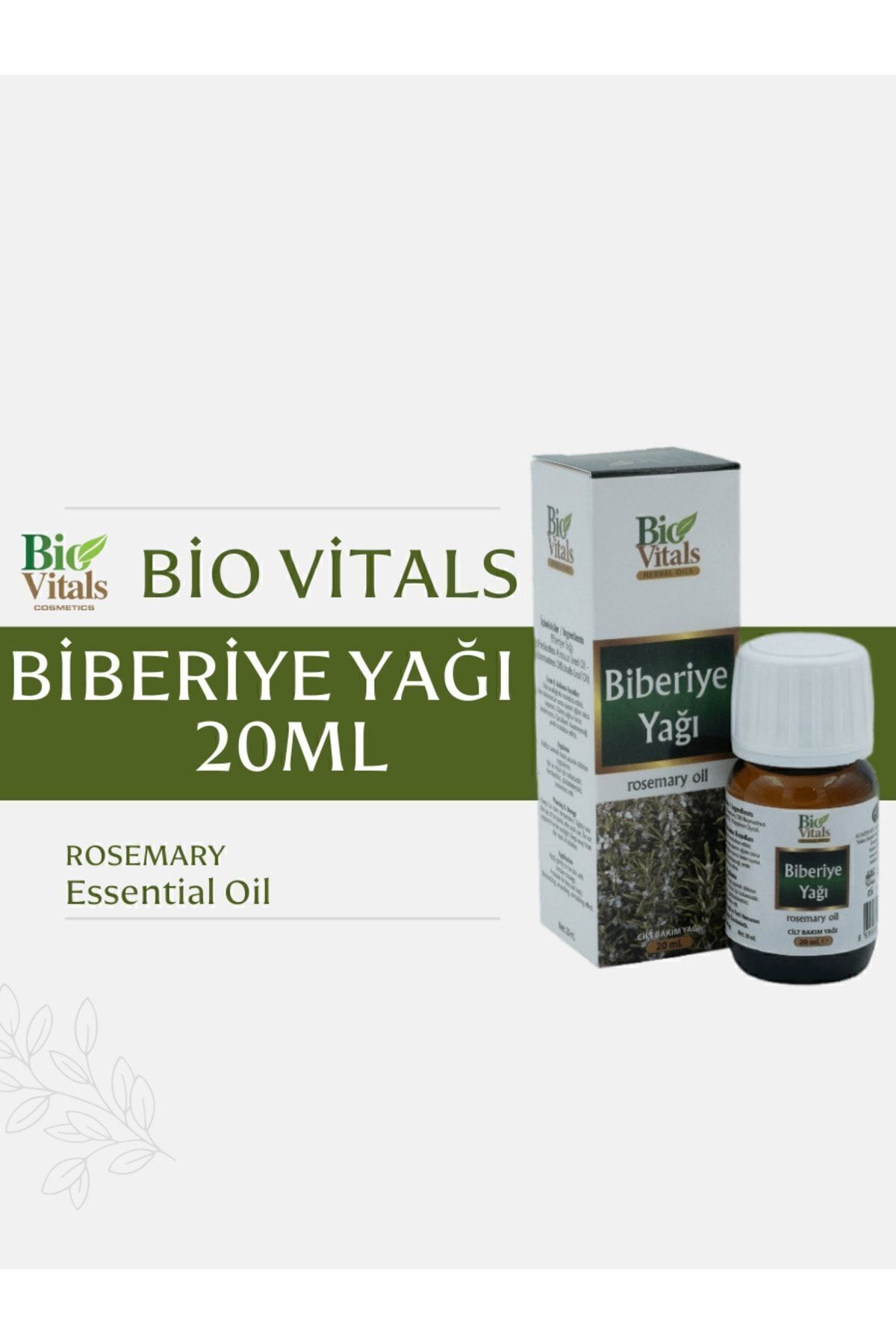 روغن رزماری بیوویتال 20 میلی لیتر Bio Vitals
