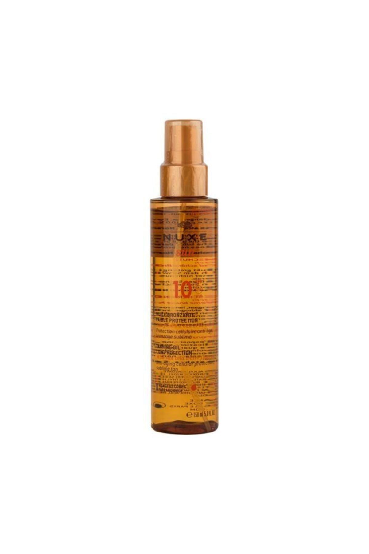 روغن برنزه‌ای آفتابی SPF10 150 میلی‌لیتر نوکس Nuxe