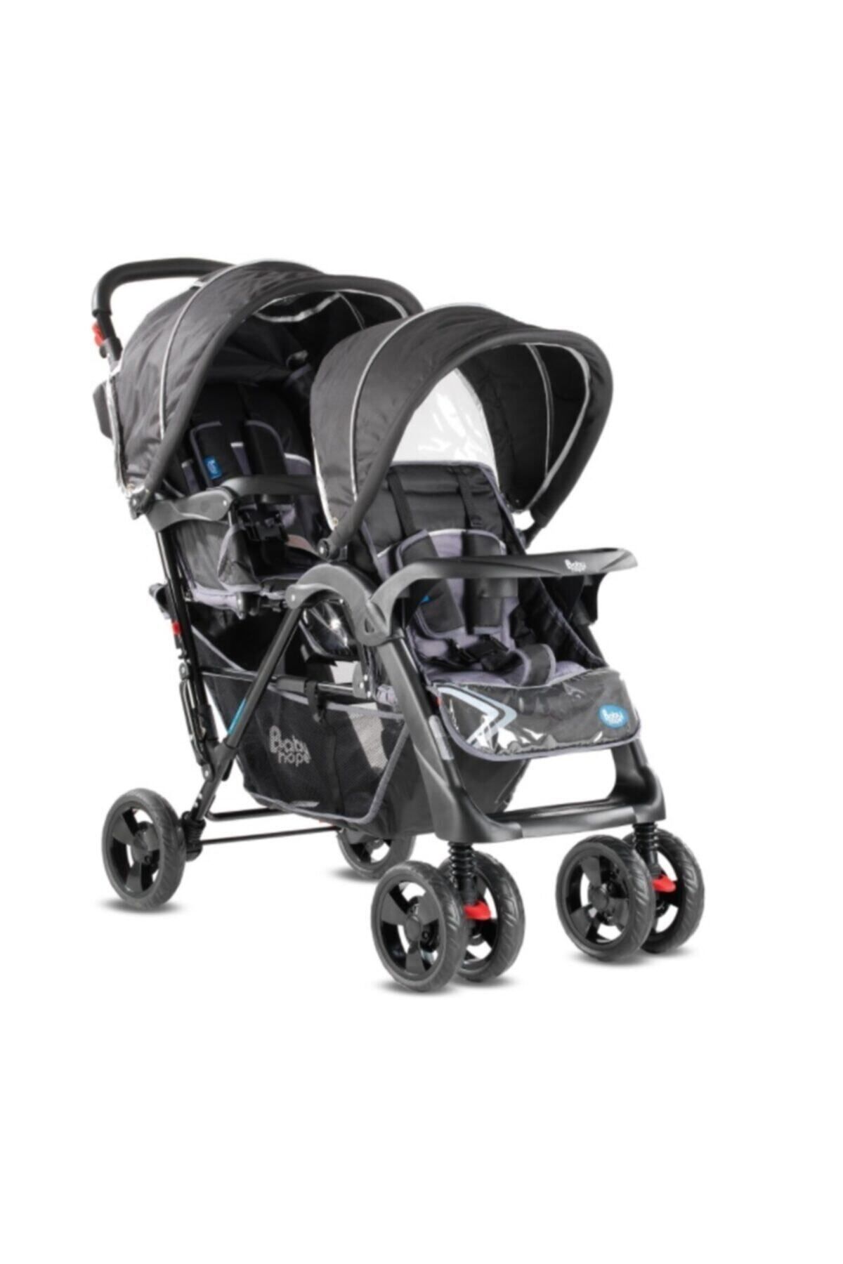 BabyHope Ikiz Bebek Arabası