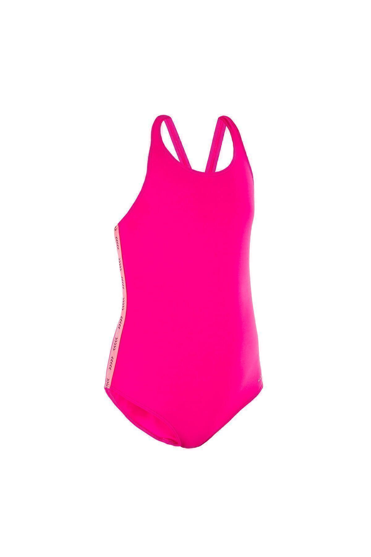 Decathlon مایو بچه گانه Nabaiji - صورتی Vega