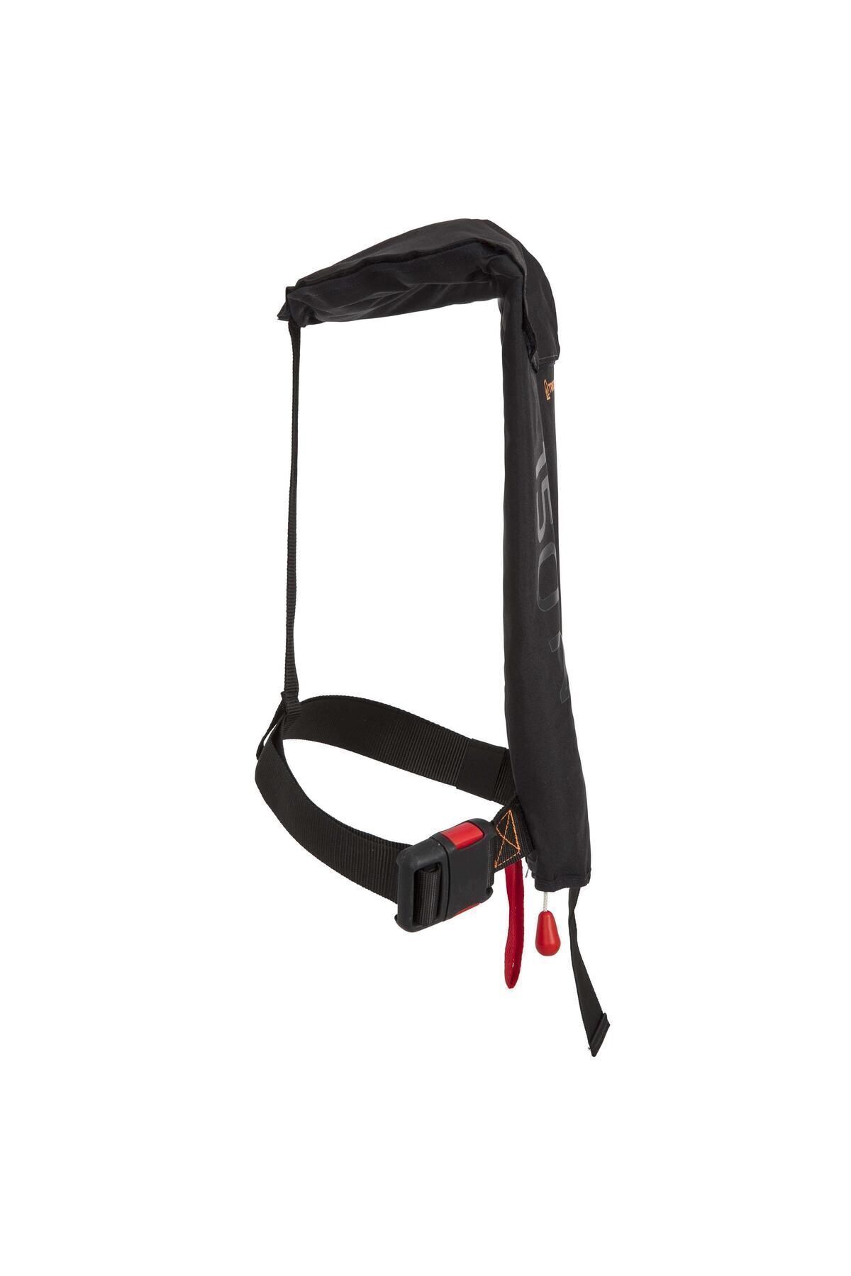 Decathlon-Tribord 150 N Adult Inflatable Life Jacket - Black Lj Air 7