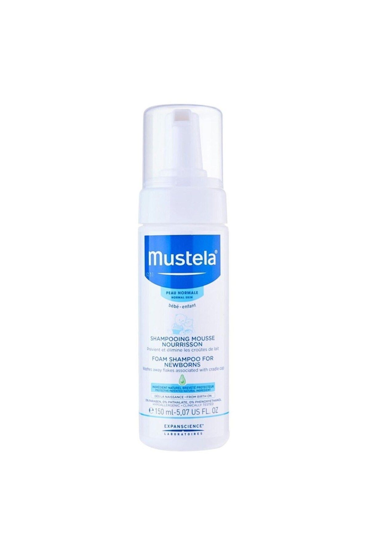 Mustela Yenidoğan Köpük Şampuanı 150 ml