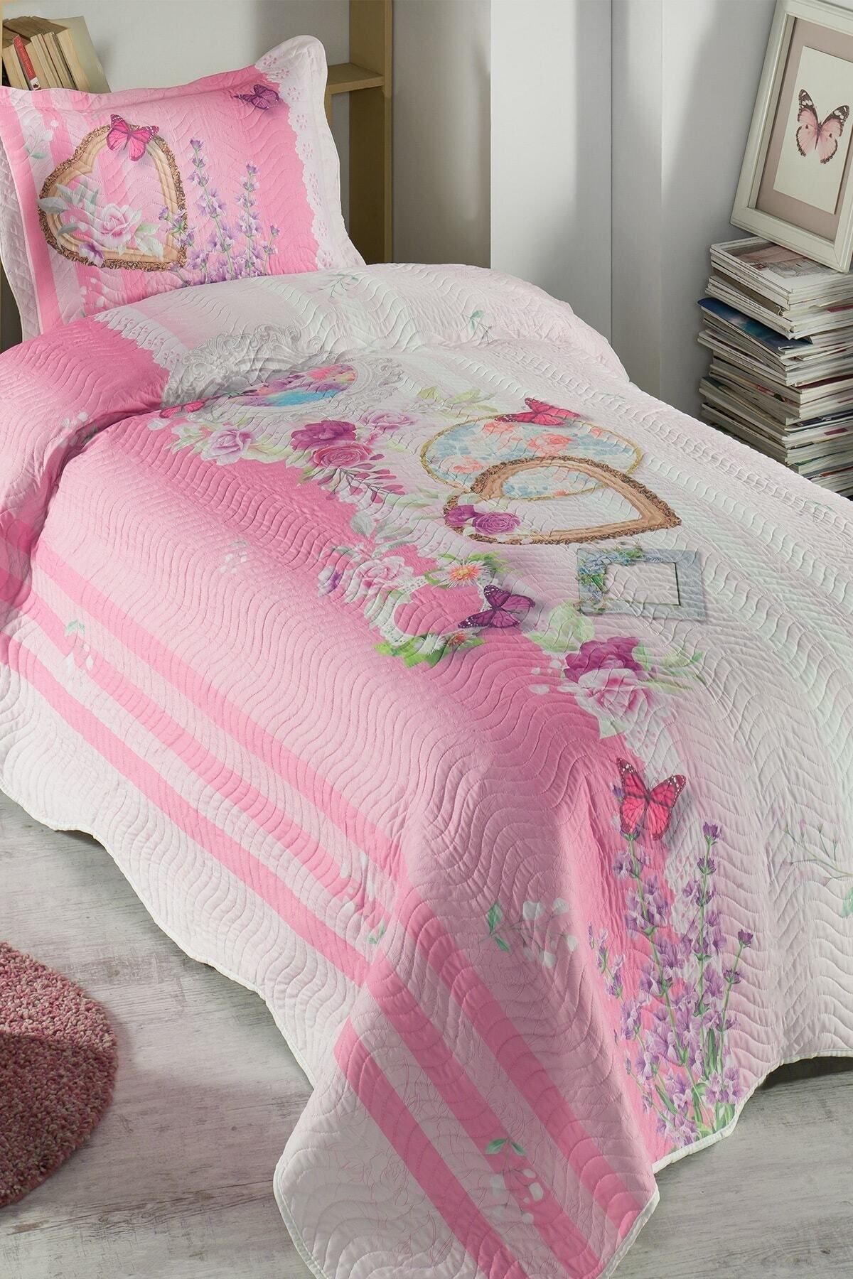 Örtüm Defne Tek Kişilik Kapitone Yatak Örtüsü