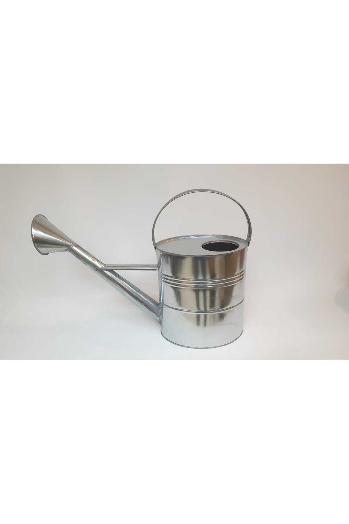 Çiçek Sulama Kabı Sulak Retro Vintage Metal 10 Litre Galvaniz