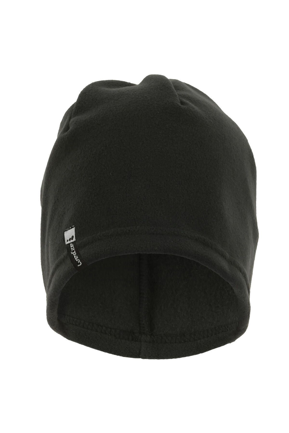 Decathlon Wedze Kids Fleece Beanie - Ski مشکی Firstheat