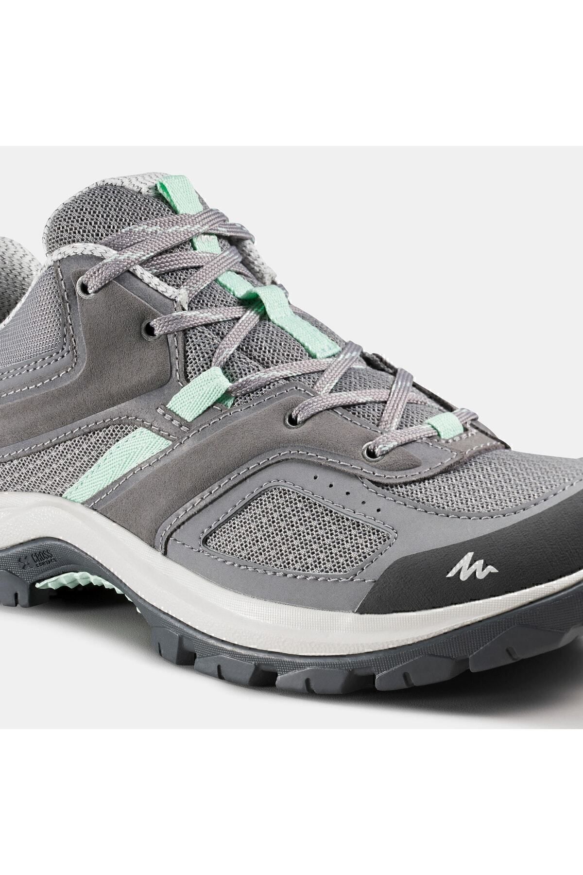 کفش های فضای باز سبز زنانه در خاکستری MH100 Decathlon