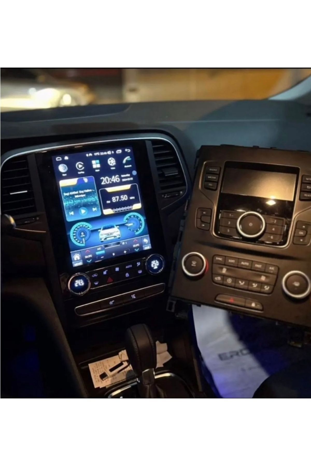 NAVİPRİME-Renault Megane 4 Tesla - Naviprime Multimedia Icon Package, 4Gb Ram and 64Gb Memory Carplay Is Suitable 2