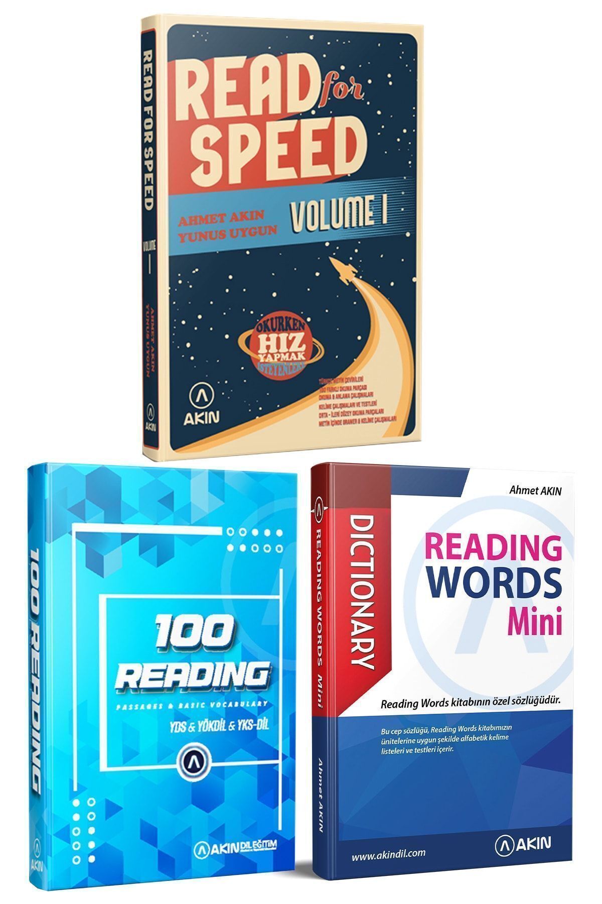 AKIN DİL 2023 Reading Plus+ 100 Reading+ Reading Words Mini Fiyatı ...