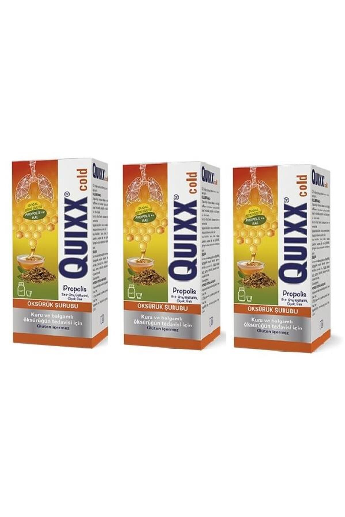 QUIXX-100 ml 3 Pieces Cold Propolis Syrup 1