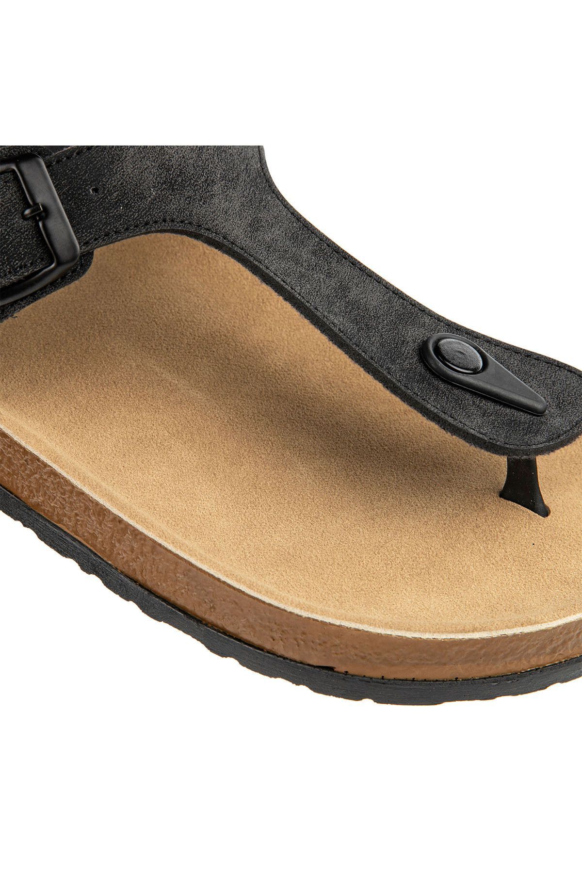 دمپایی سیاه مردانه Slipper Finger Anatomic Snipe 31331 Muya