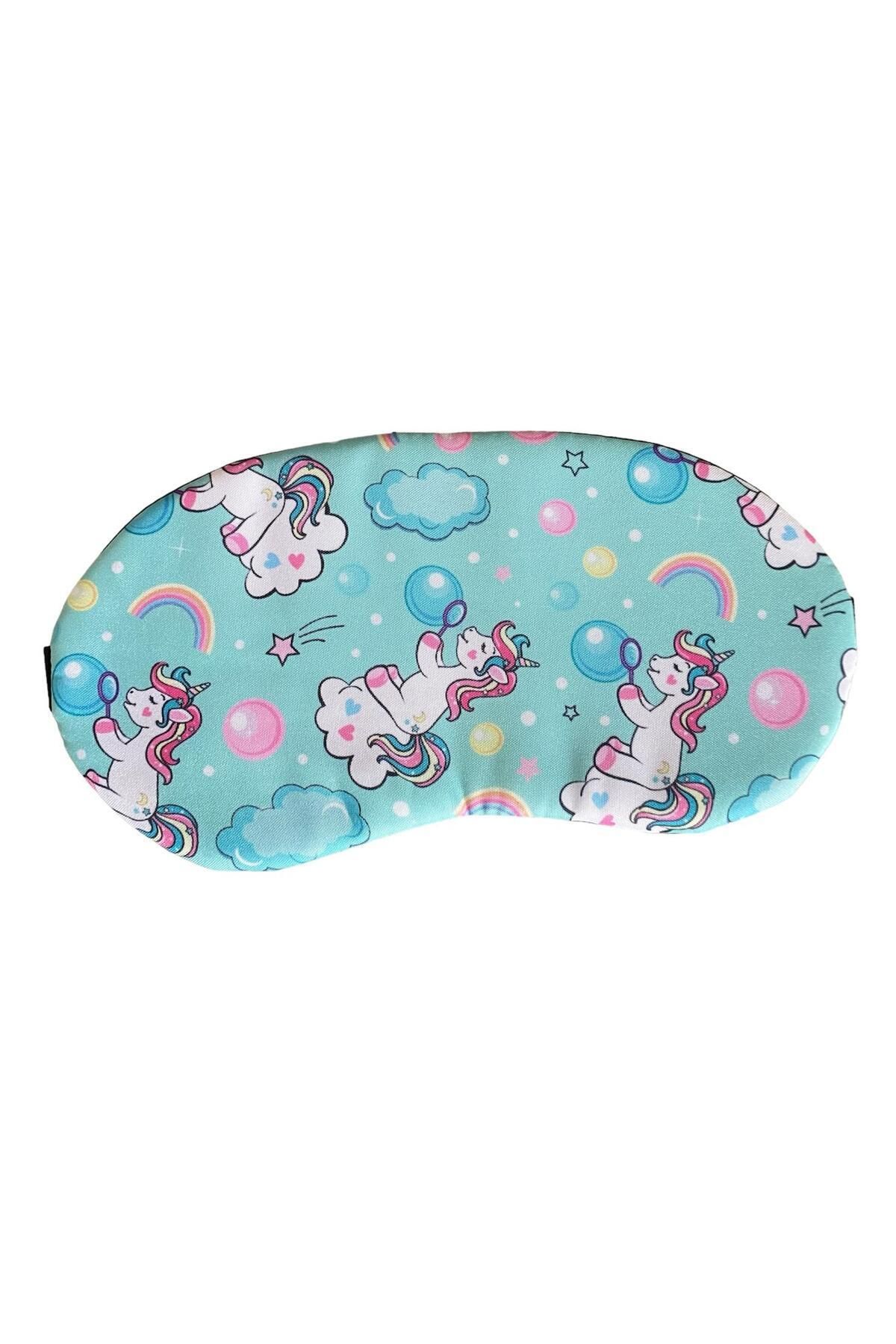 POALMODA Kuromi Yıkanabilir-Pamuklu Uyku Maskesi-Göz Bandı