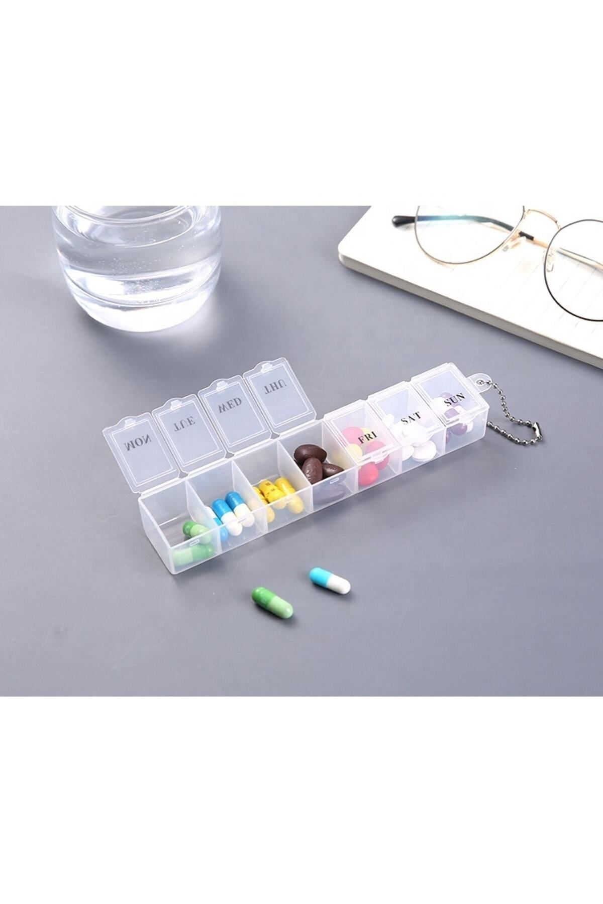 Genel Markalar Hijyenik İlaç Saklama Kutusu 7 Bölmeli - BPA İÇERMEZ