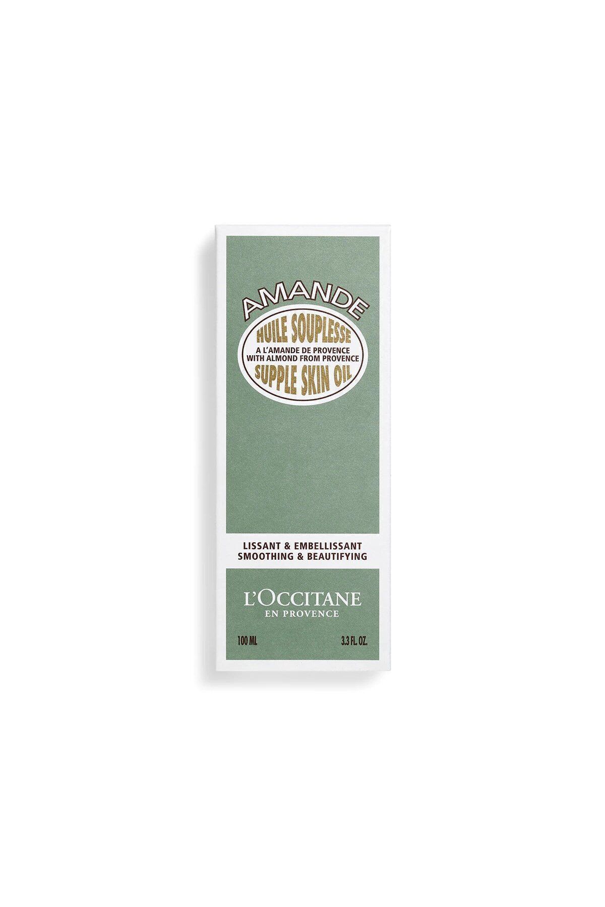 روغن پوست انعطاف پذیر بادام - روغن بدن بادام 100 میلی لیتر L'Occitane
