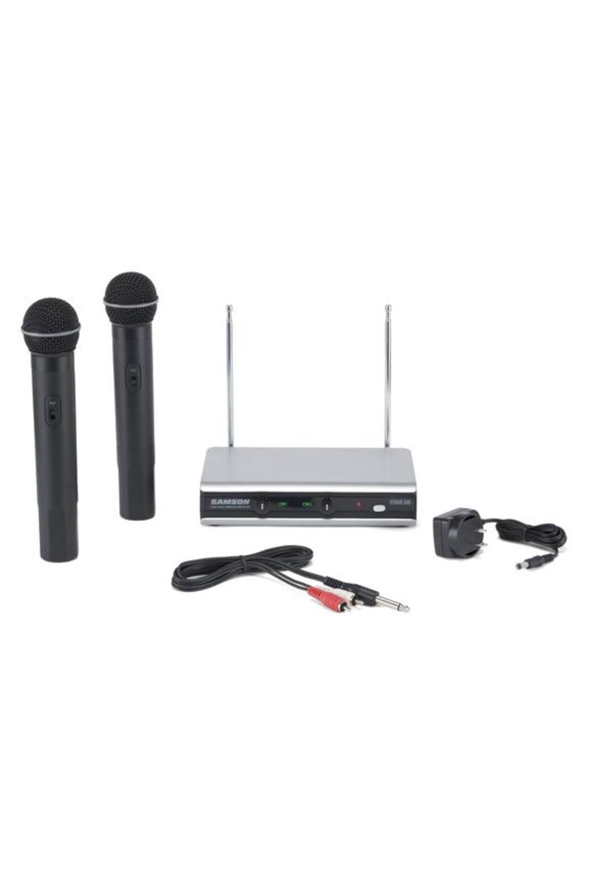 Samson Sr266 Stage Kablosuz -telsiz Mikrofon 2 Elcik