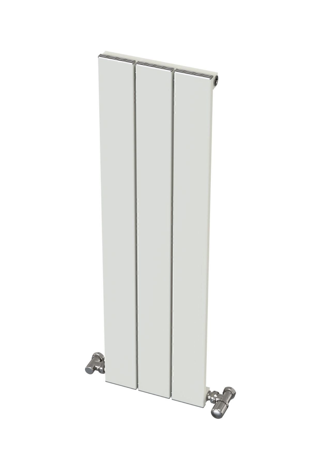 Panel Radiator 900 X 265 White 3 Slice - Hestia