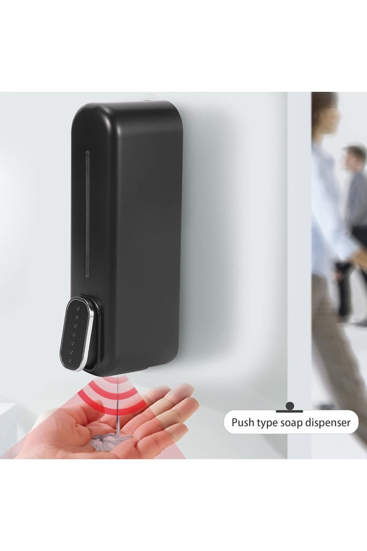 1 ADET  350 ML Duş Şampuan Dispenseri, Doldurulabilir Şampuan ve Saç Kremi Şişeleri - 5