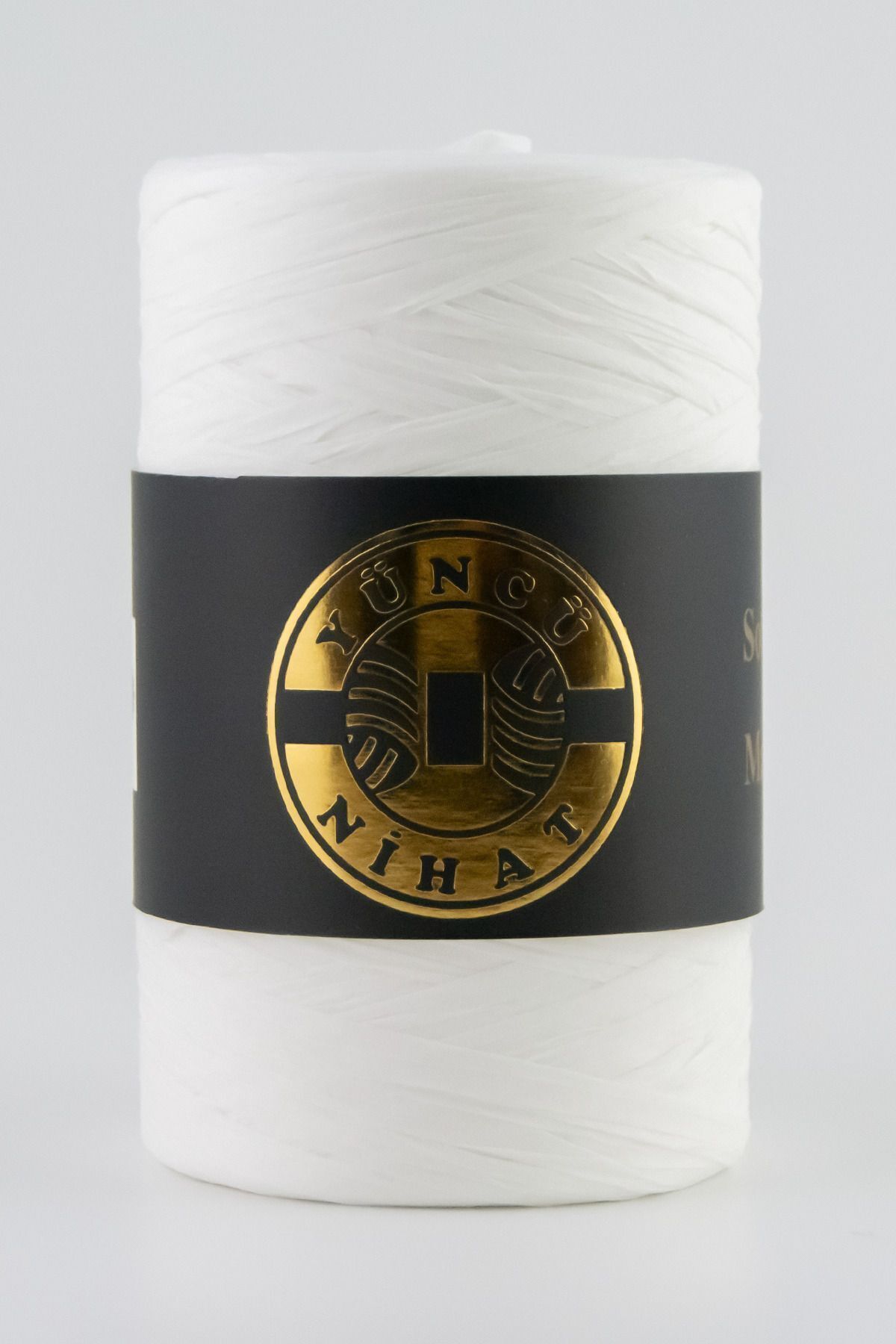 Yüncü Nihat-250 Meters 150Gram - (301) White Raffia String Bag, Natural Raffia Paper String Supla String 1