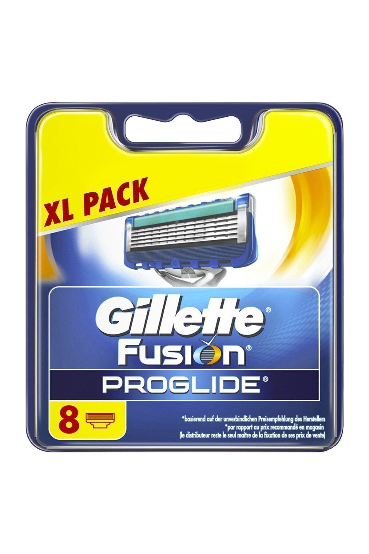 Gillette-Fusion Proglide - Refill Razor 8 Pack + Shaving Foam 200ml Sensitive Skin 3