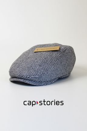 Capstories Kasket Şapka Standart Beden Çizgili Standart Beden Şapka (1. SINIF...