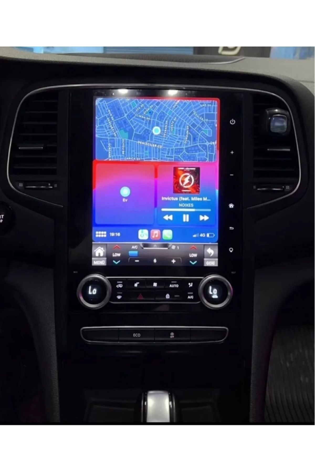 NAVİPRİME-Renault Megane 4 Tesla - Naviprime Multimedia Icon Package, 4Gb Ram and 64Gb Memory Carplay Is Suitable 3