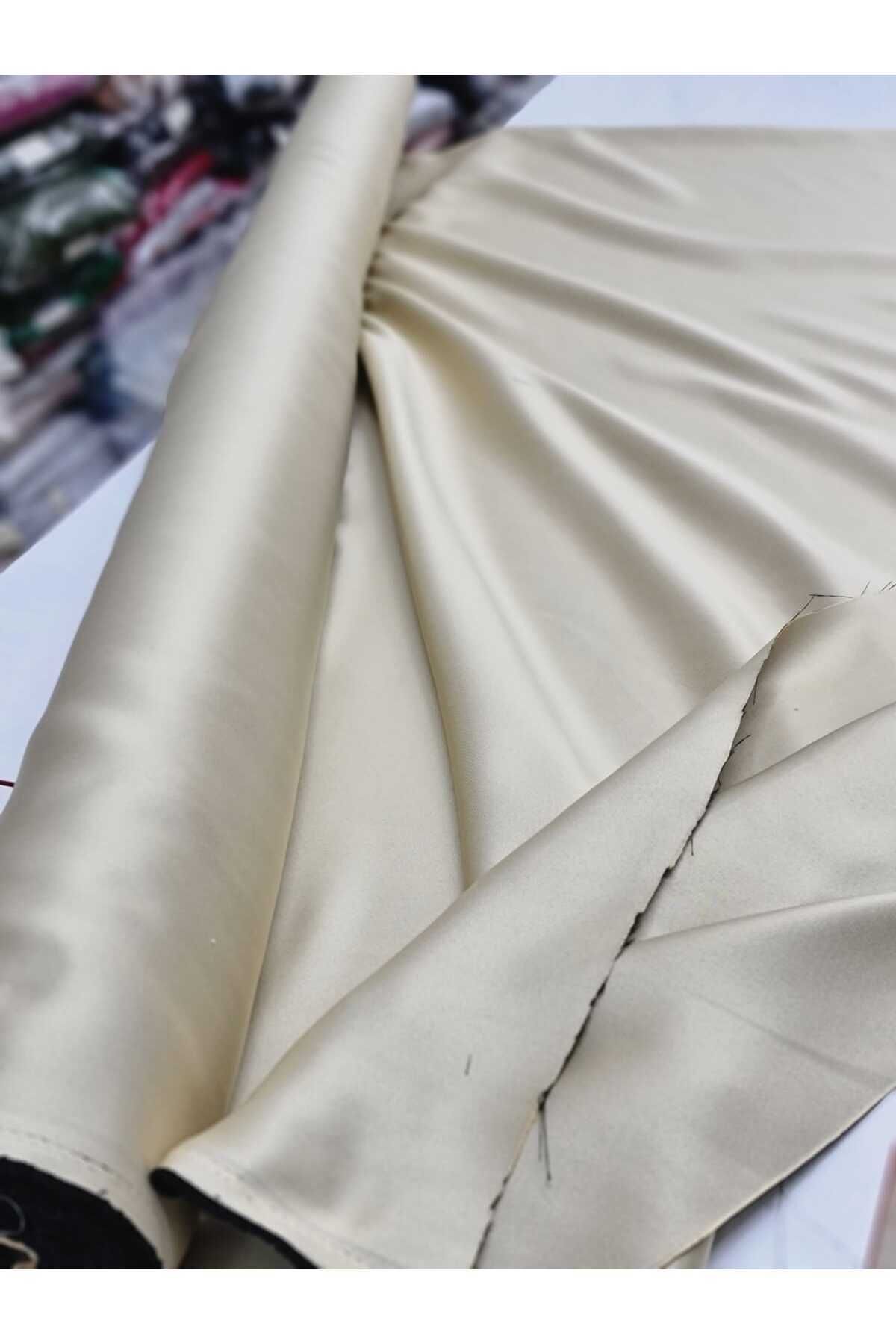 DEVRİM OLİVYA TEKSTİL-Luxurious 1.Senif Plain Planting - Blackout Beige, Milk Coffee Blackout Background Curtain - Width X Length Sizes Any Sizes 3