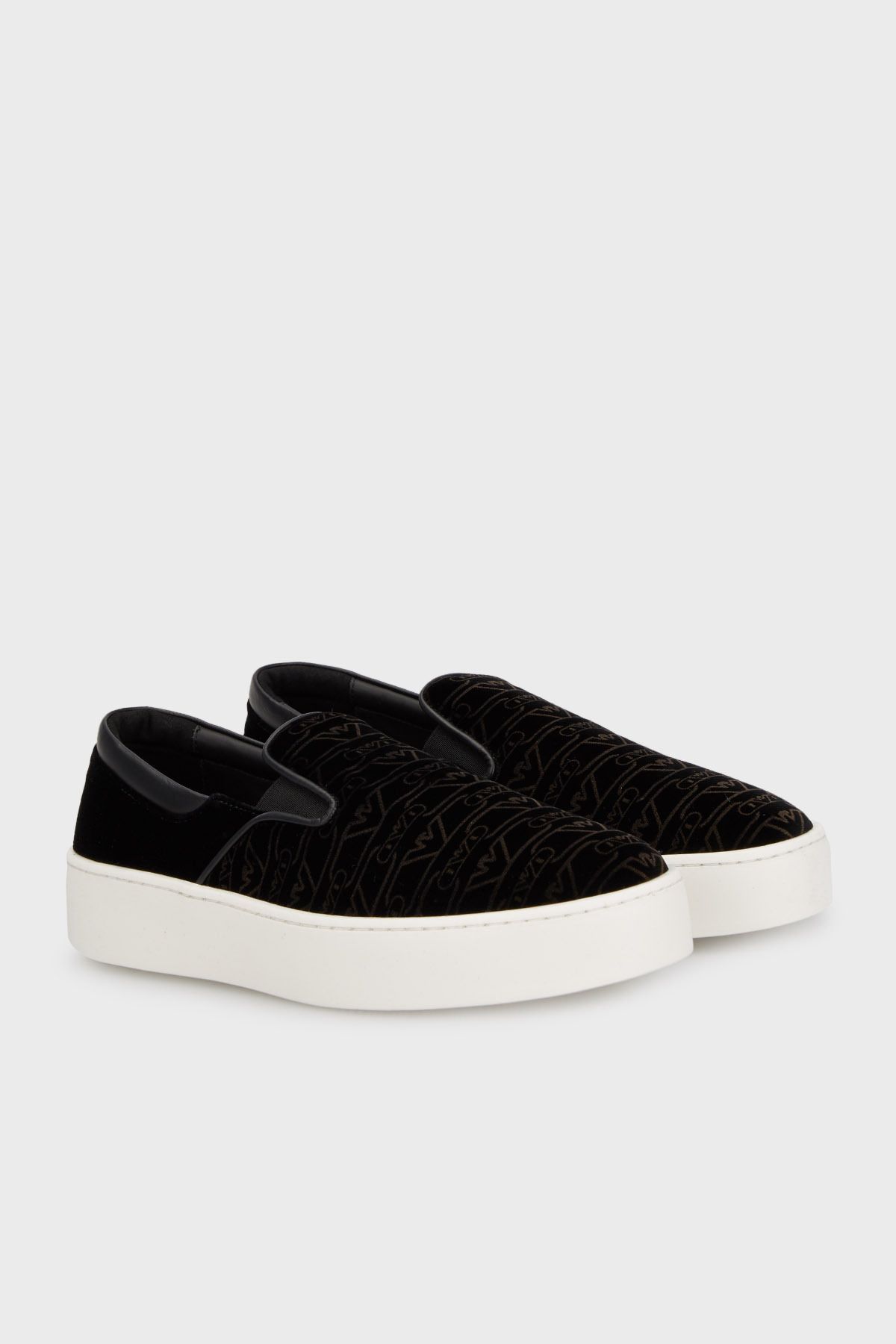 Lego Velvet Thick Leofer Shoes Shoes SHOES X3Y007 XR235 00002 Emporio Armani