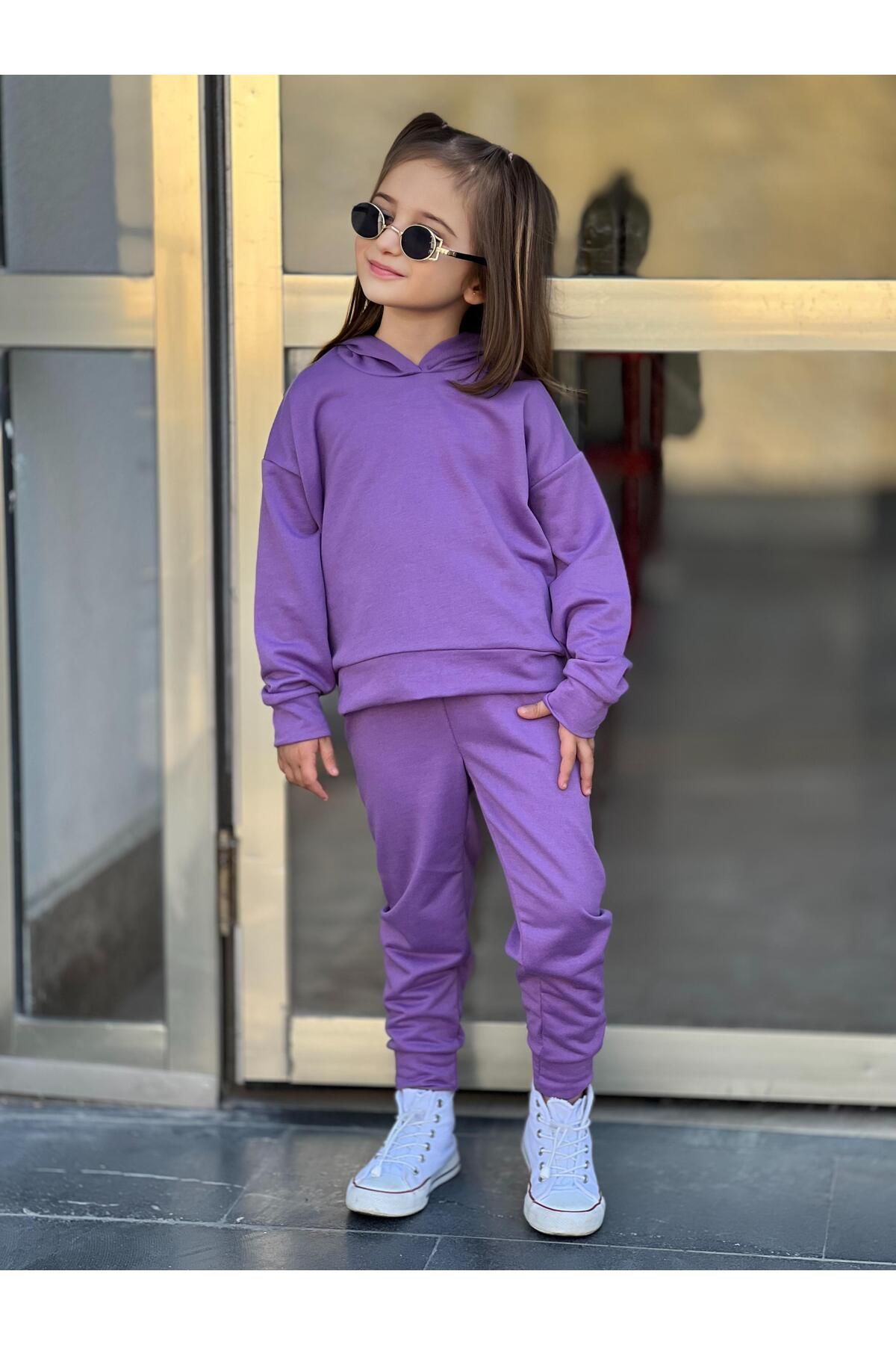 ensemble de haut et de bas pour filles sweatshirt à capuche à manches longues et pantalon double ensemble école maternelle école primaire école élémentaire
