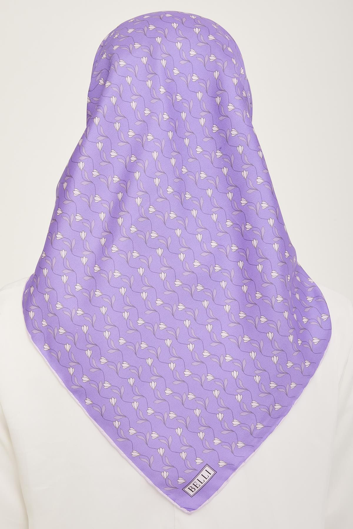 روسری زنانه بللی | E24YA3098002 Belli - Image 4