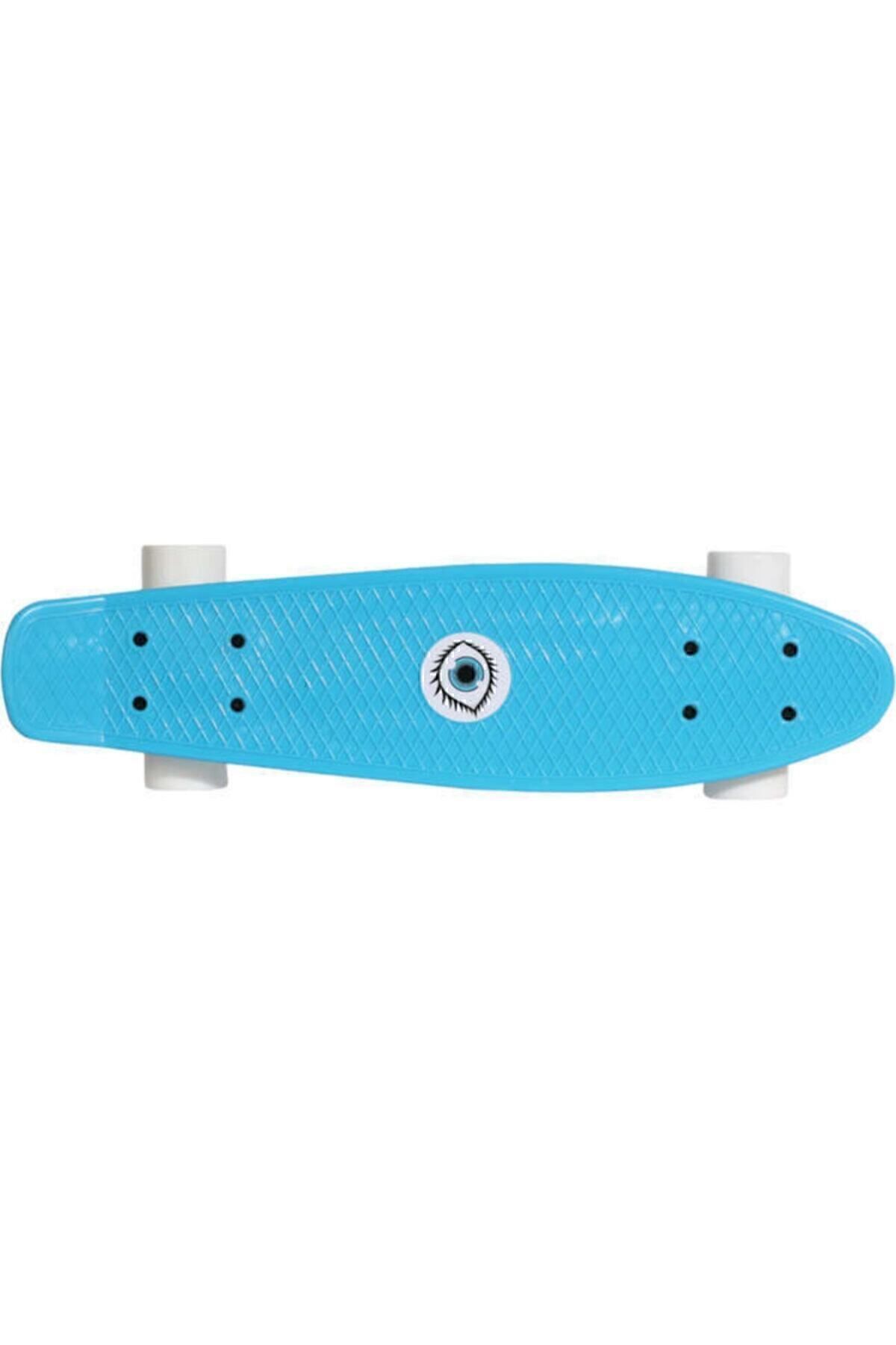 Decathlon-One Size New Generation Oxelo Kids Mini Skateboard - Blue - Play 500 Blue 2