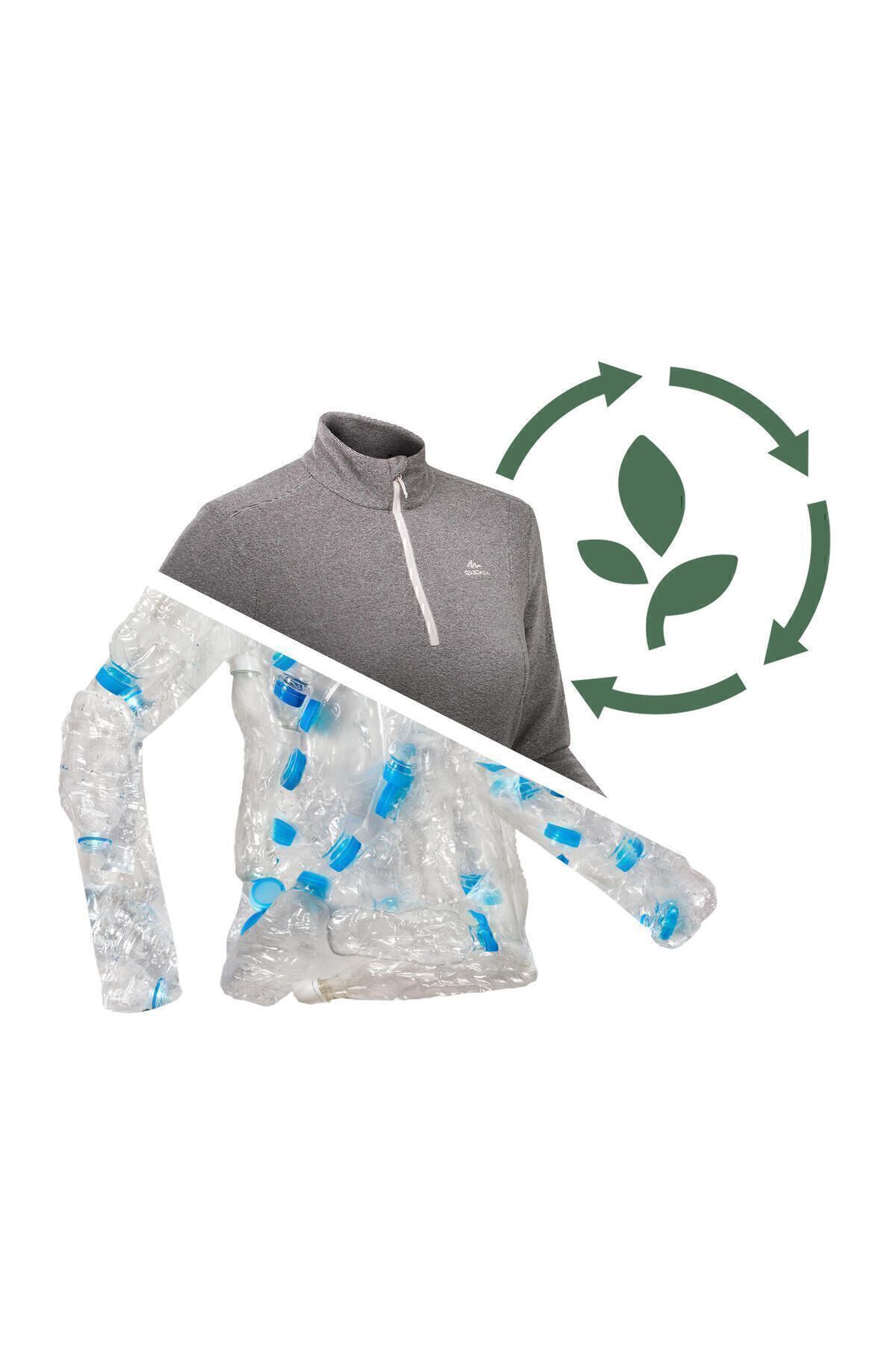 Decathlon پشم گوسفند بیرونی زنانه - خاکستری Mh100