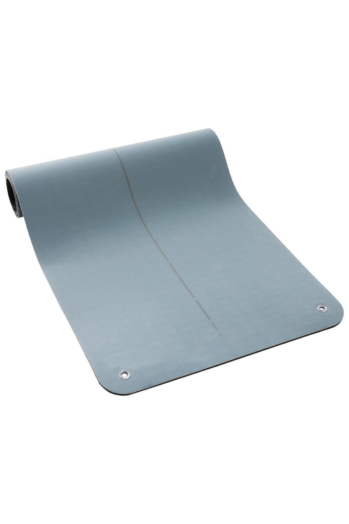 Decathlon تشک Domyos Pilates - 170 سانتی متر × 62 در 8 میلی سایز M خاکستری تونمت