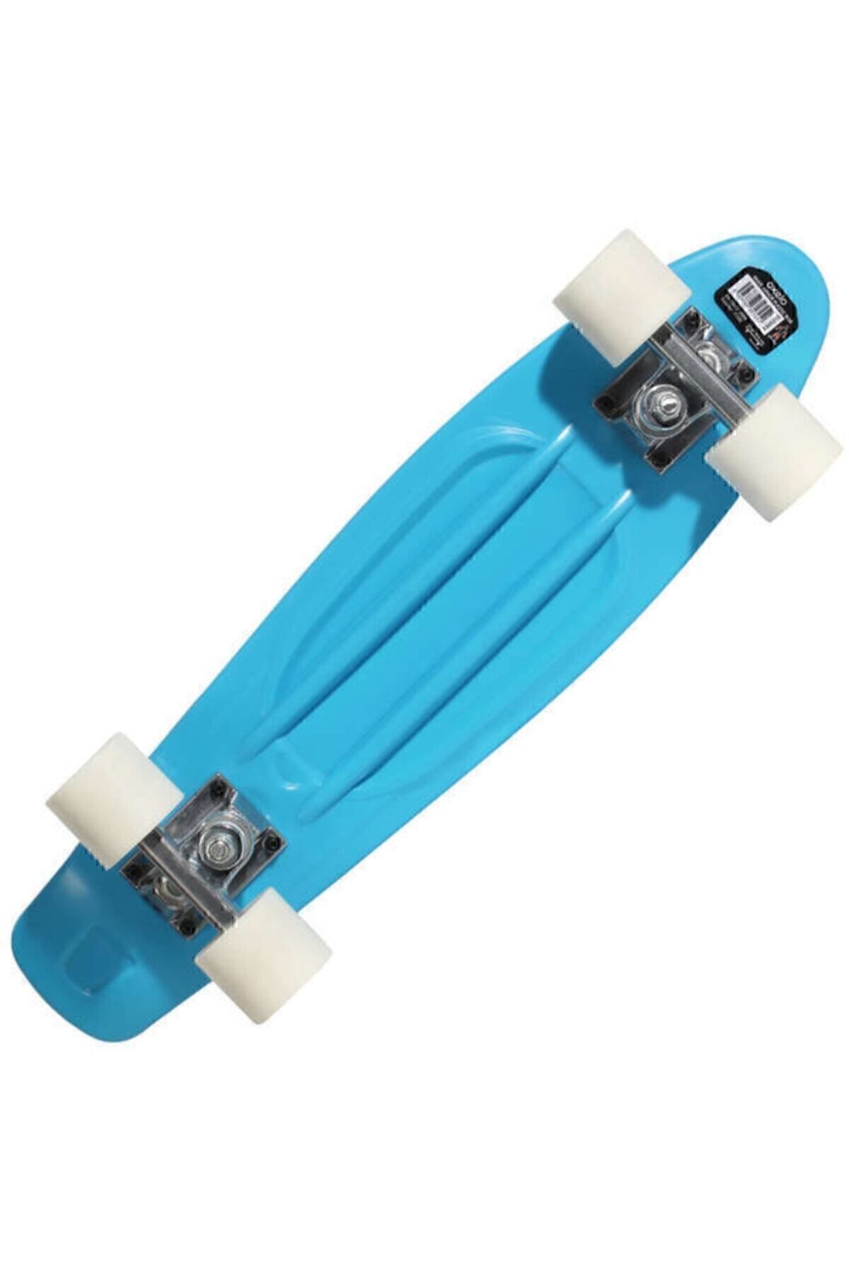 Decathlon-One Size New Generation Oxelo Kids Mini Skateboard - Blue - Play 500 Blue 3