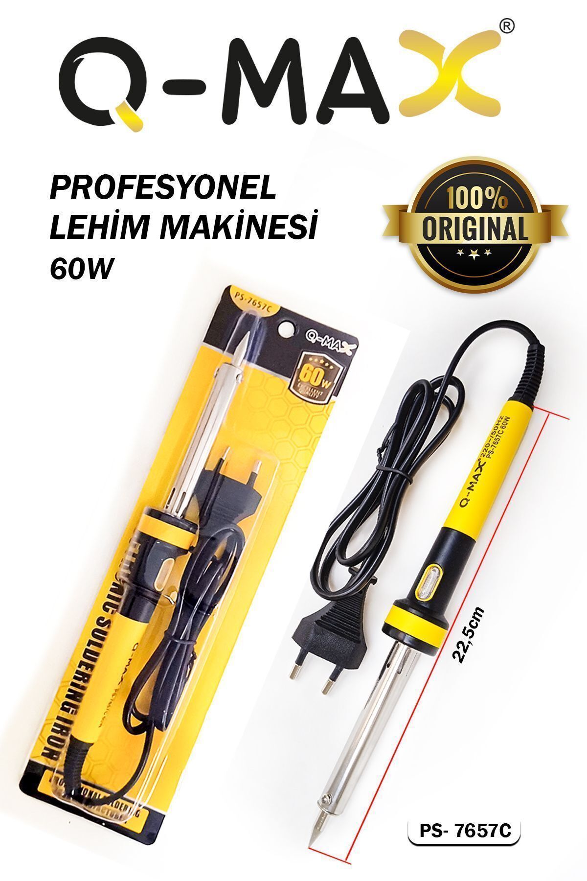 Hem Evde Hem De Profesyonel Olarak Kullanılabilen Portatif 60w Lehim Makinesi