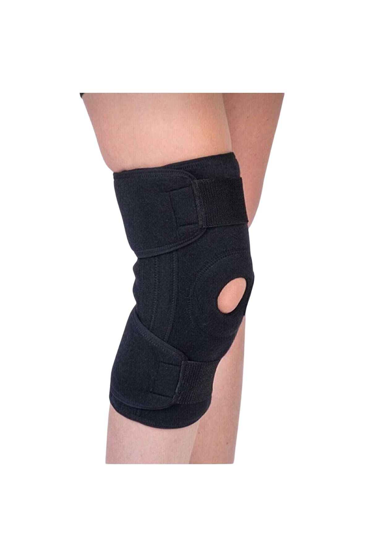 Para Todos Ortopedik Bedensiz Neopren Dizlik Patella Destekli Meniküs Yan Bağ Dizliği