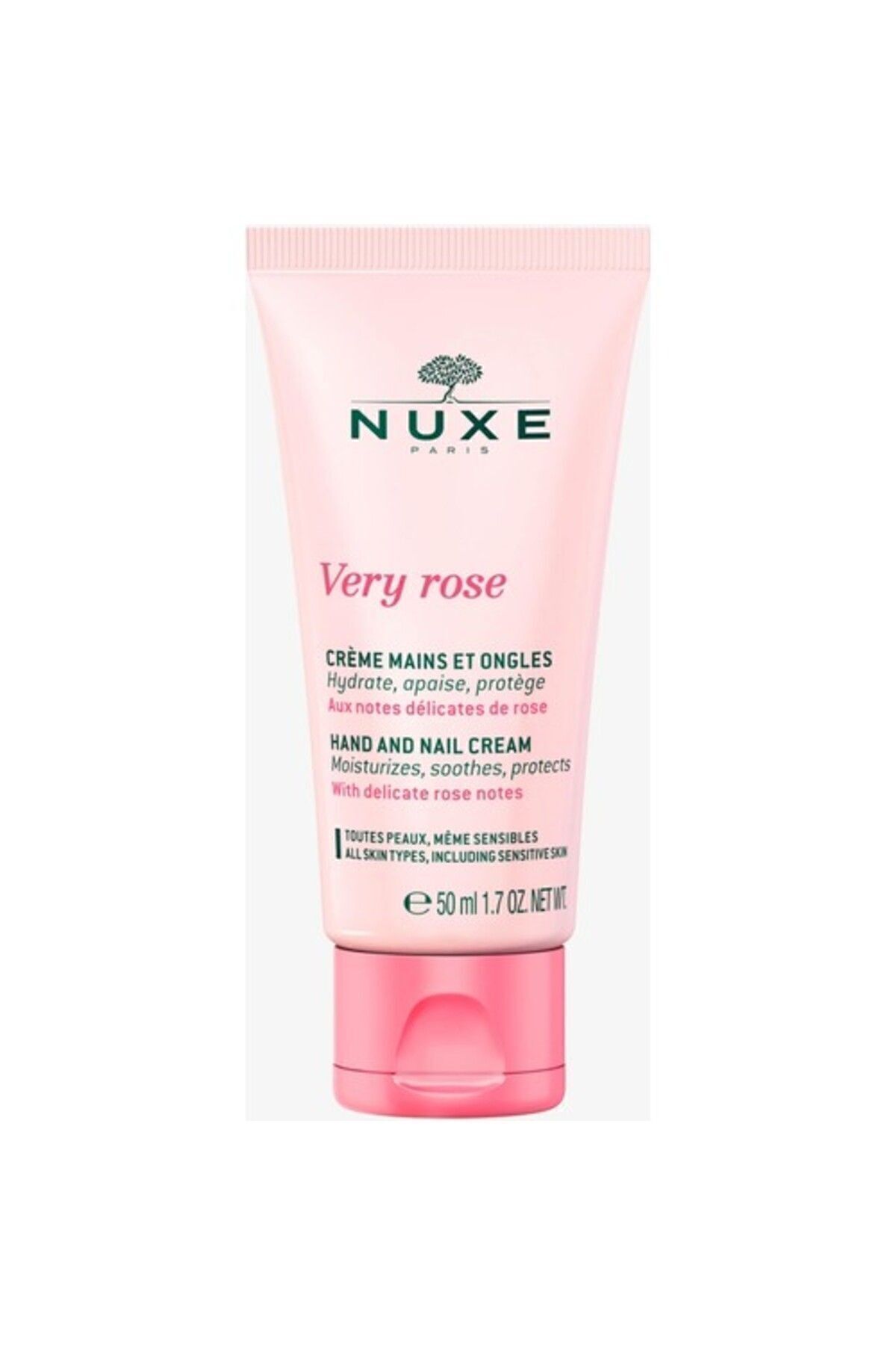 Very Rose Hand And Nail Cream El Ve Tırnak Bakım Kremi 50 ml