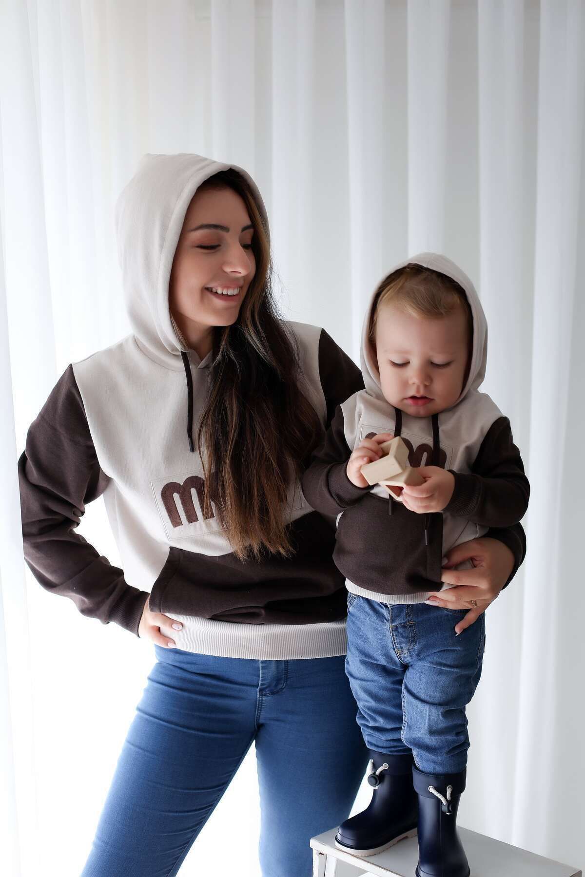 sweat ensemble mère bébé prix unique du produit pour faire un ensemble mère babeau ajouter 2 cartes
