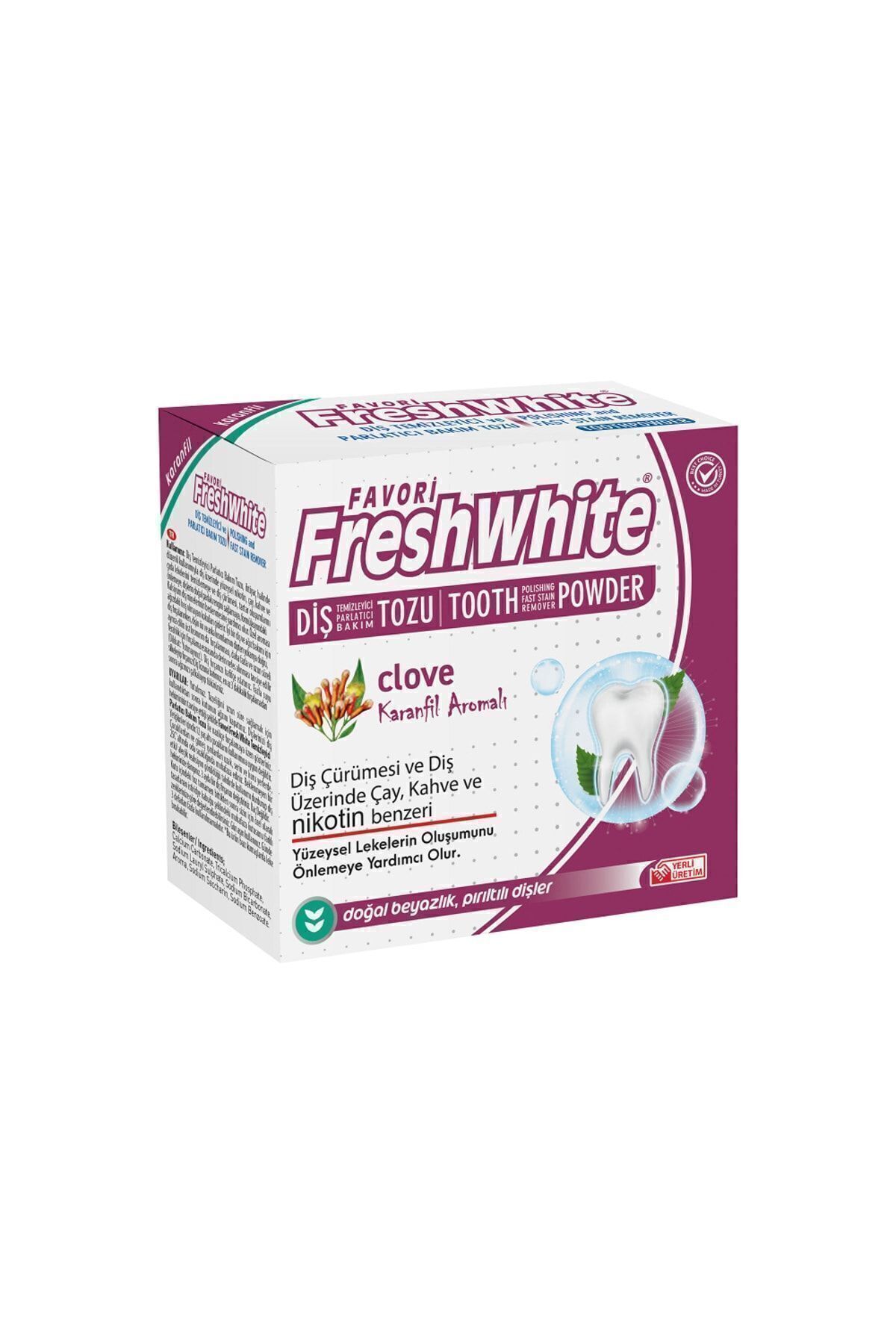 محصولات سفیدکننده دندان میخک مراقبت دندانپزشکی 50 گرم Fresh White