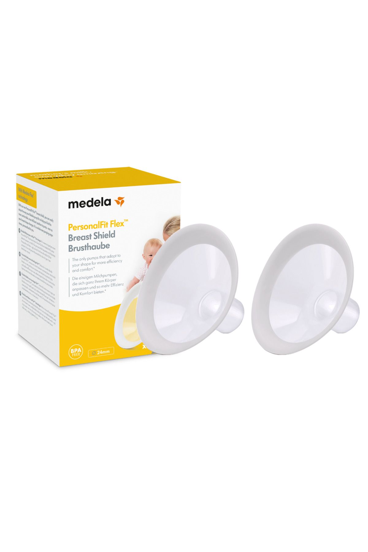 Medela Personalfit Flex Göğüs Kalkanı(M) 24mm fotoğrafı 2 (önizleme)