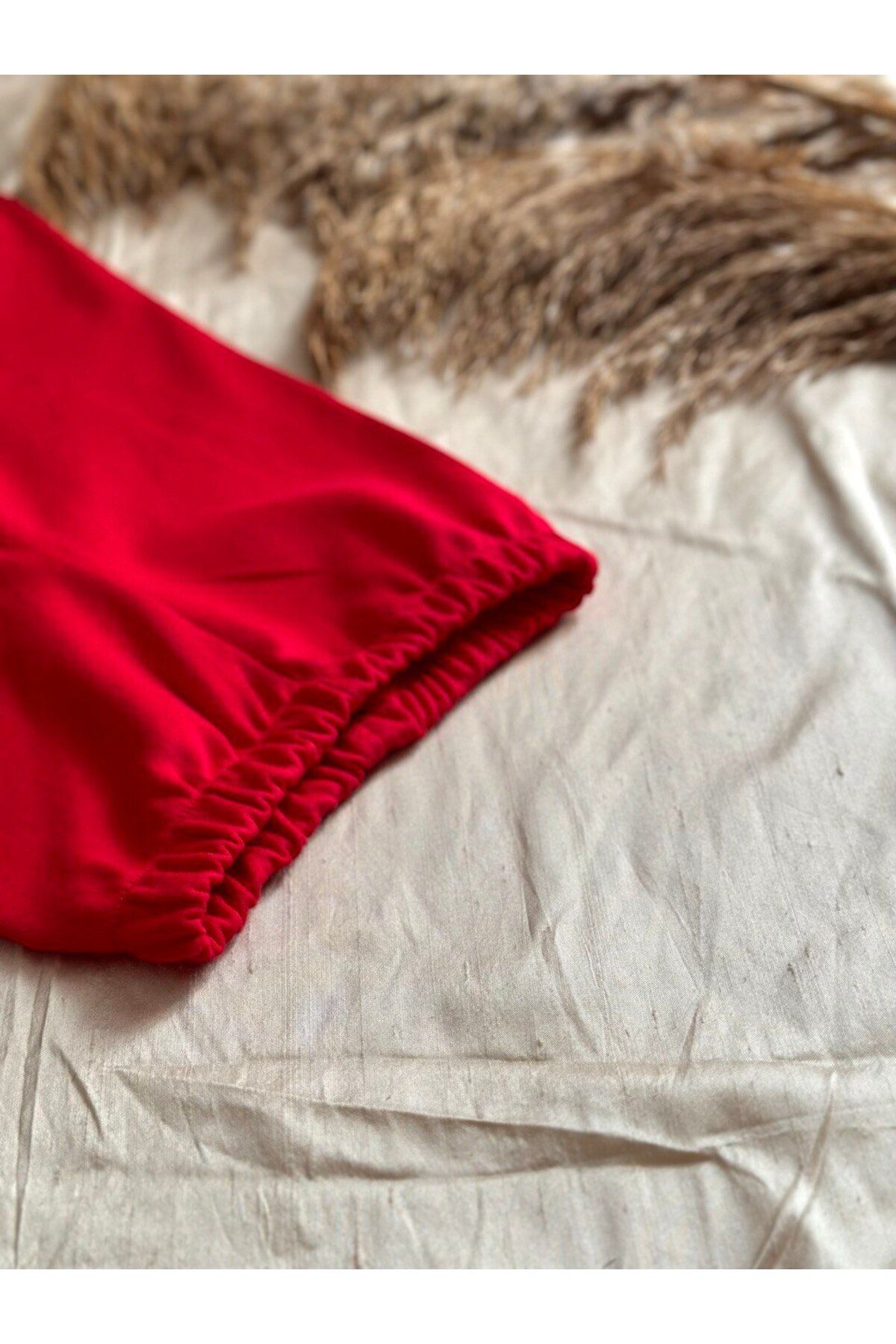 Zuff Baby KIZ BEBEK KIRMIZI KALP BASKILI BANDANALI 3'LÜ TAKIM fotoğrafı 4 (önizleme)